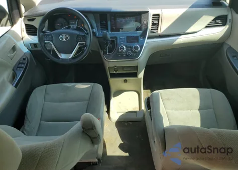 2015 Toyota Sienna из США, поврежденный, VIN 5TDZK3DC7FS688625
